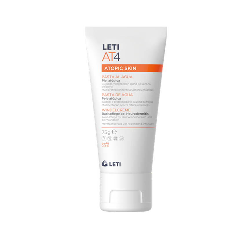 LetiAT4 Pasta al Agua Crema Pañal 75g LetiAT4 Pasta al Agua Crema Pañal 75g