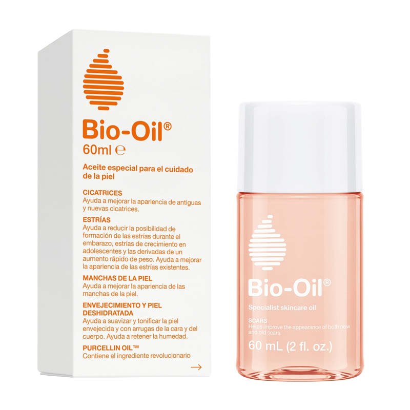 bio-oil-aceite-para-la-piel-60ml Bio-oil Aceite para la piel está formulado para mejorar el aspecto de las cicatrices tanto las que quieres recordar como las que no.