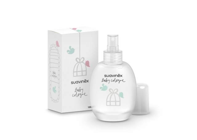 La colonia de Suavinex para bebé ideal para perfumar su suave y delicada piel