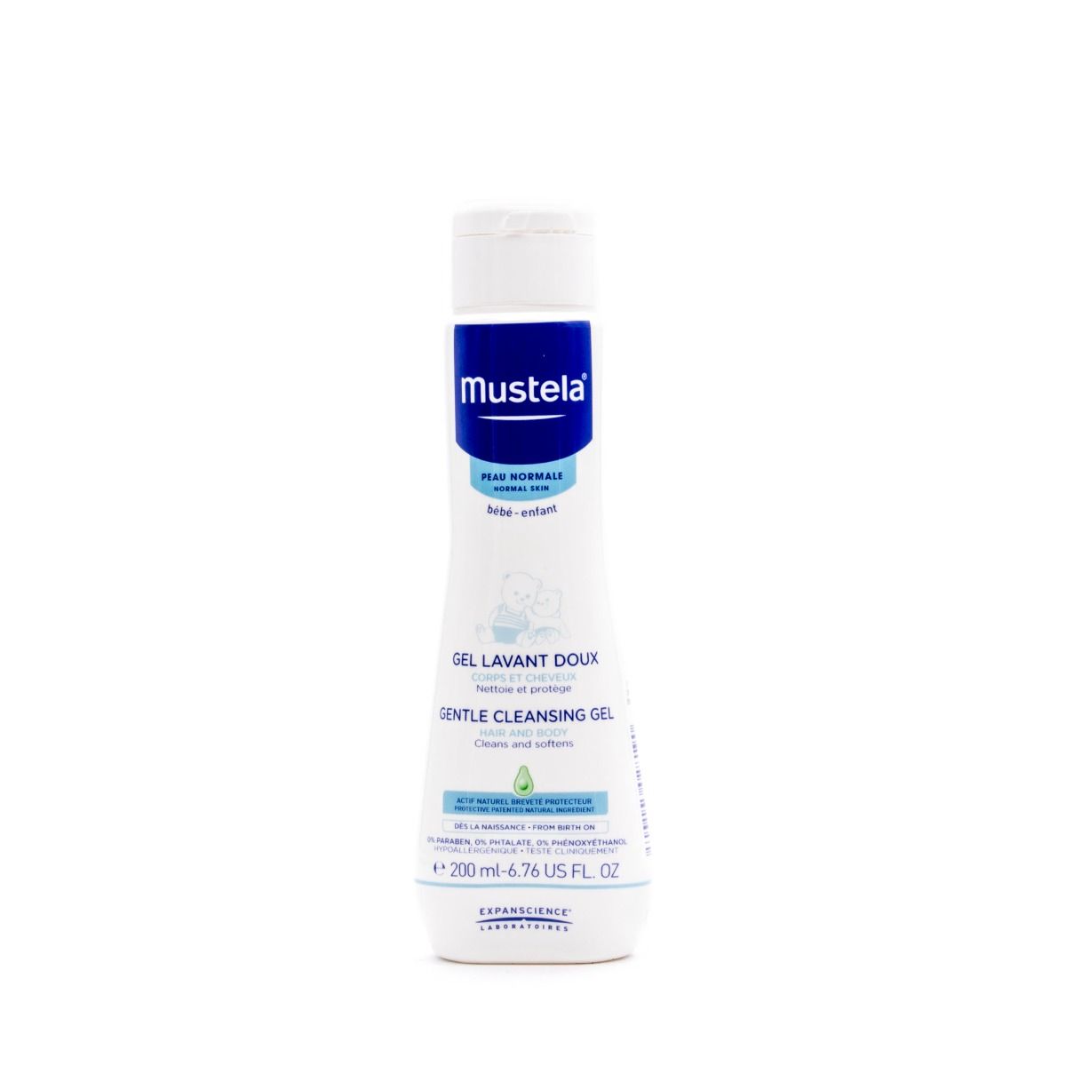 mustela gel de baño suave 200ml
