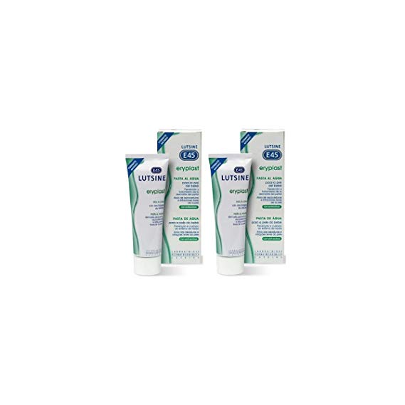 LUTSINE E45 Eryplast Pasta al Agua 2x75G 1 LUTSINE E45 Eryplast Pasta al Agua 2x75G