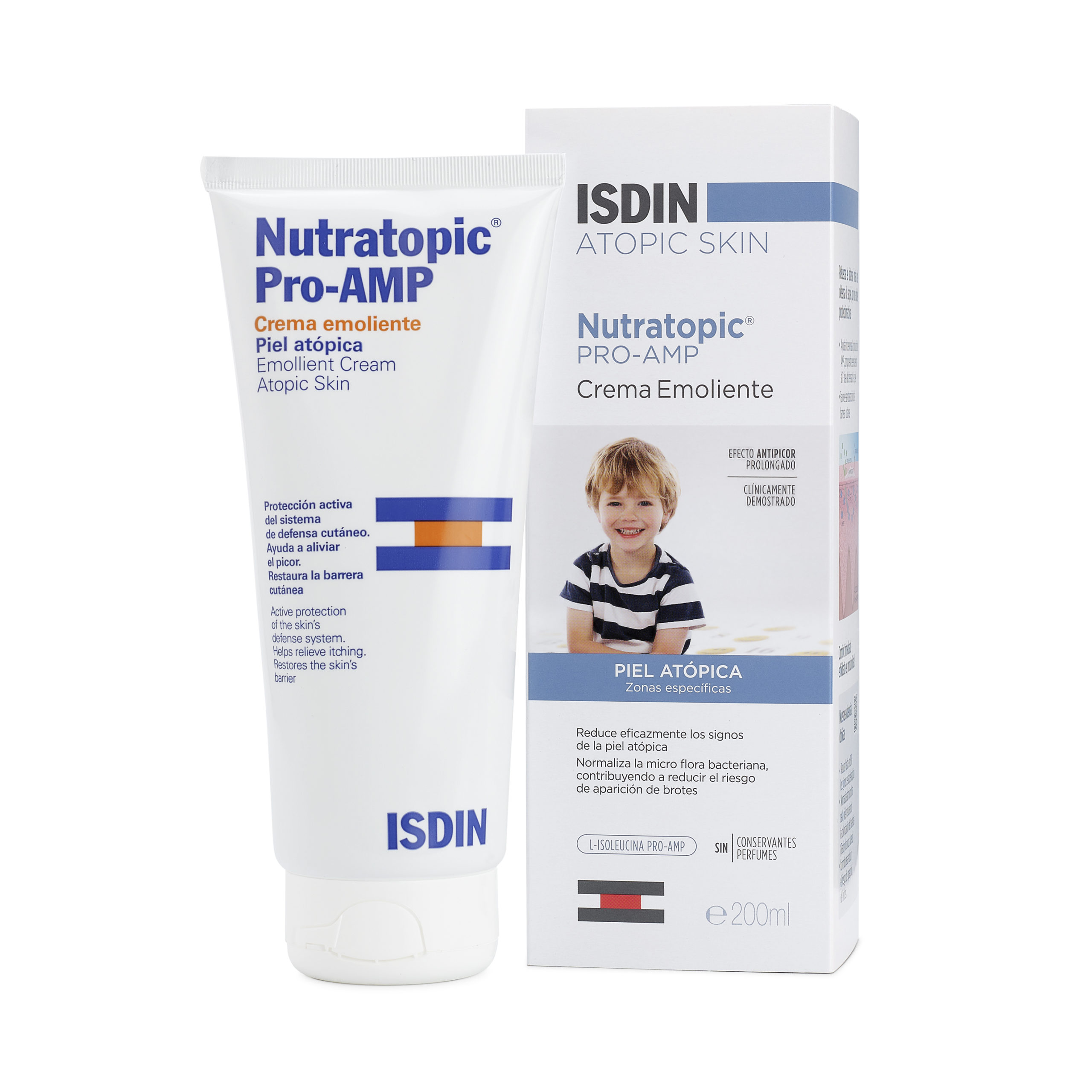Isdin Nutratopic Pro-AMP Crema emoliente piel atópica 200ml 1 Isdin Nutratopic Pro-AMP Crema emoliente piel atópica 200ml
