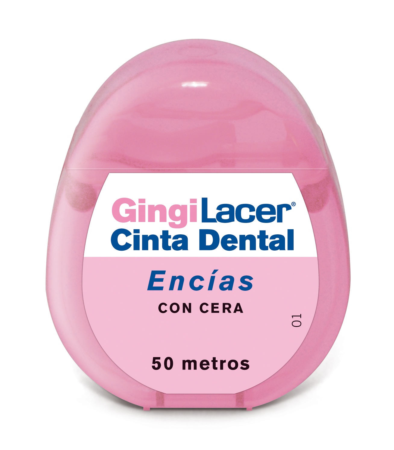 Lacer GingiLacer cinta dental con cera 50m 1 Lacer GingiLacer cinta dental con cera 50m