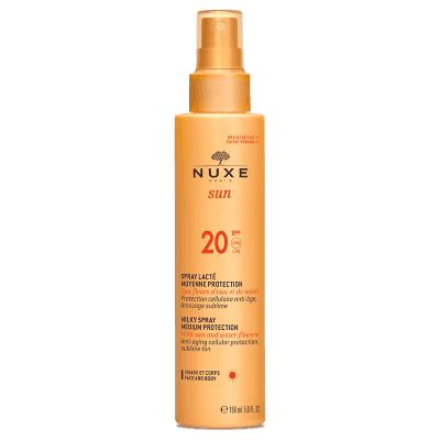 Nuxe Leche Corporal y Facial en Spray SPF 20 150ml 1 Nuxe Leche Corporal y Facial en Spray SPF 20 150ml