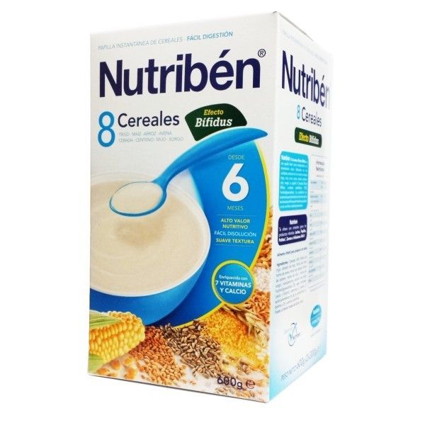 Nutribén 8 Cereales efecto digest 600g 1 Nutribén 8 Cereales efecto digest 600g