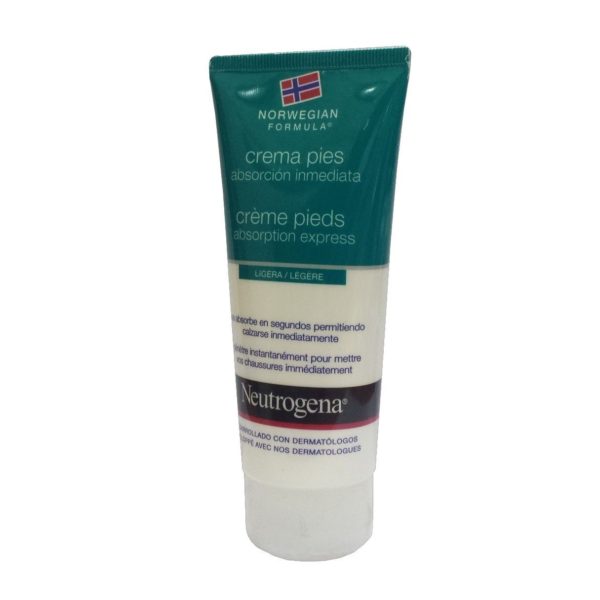 Neutrógena Crema de pies absorción inmediata 100ml