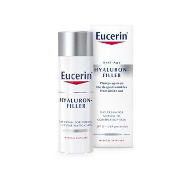 Eucerin Hyaluron-Filler Crema de día pieles normales y mixtas 50ml 1 Eucerin Hyaluron-Filler Crema de día pieles normales y mixtas 50ml
