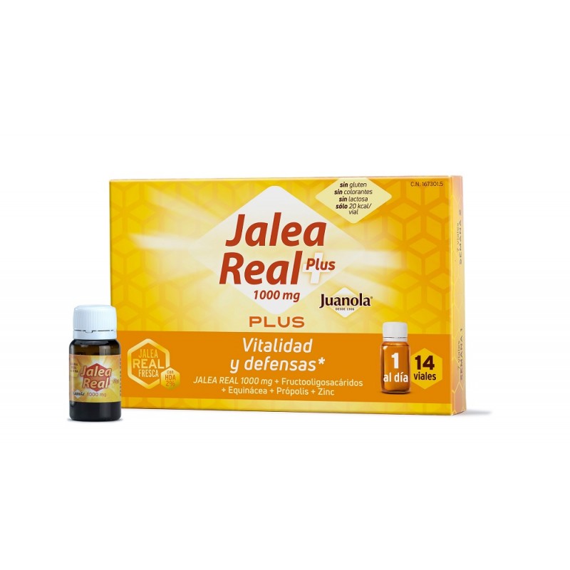 Juanola Jalea Real Plus 1000mg 14 viales Juanola Jalea Real Plus 1000mg 14 viales