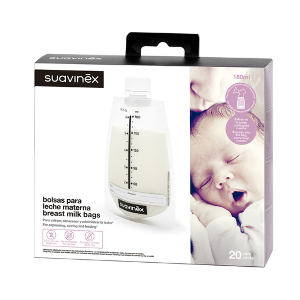 Suavinex Bolsas para Leche Materna 20uds