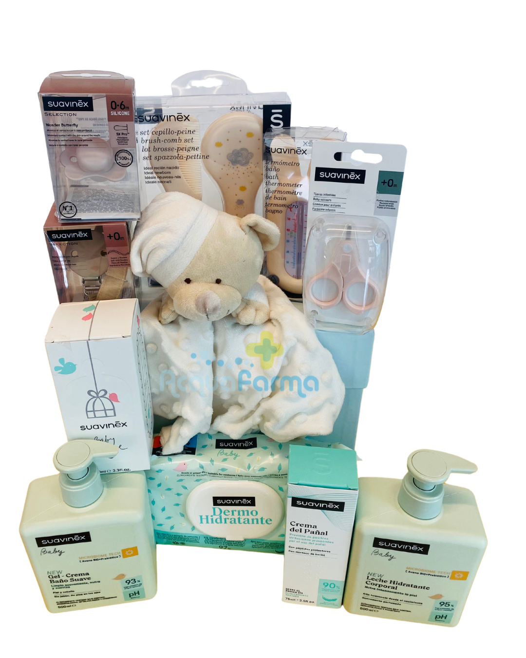 Suavinex Canastilla PREMIUM Regalo Bebé Beige