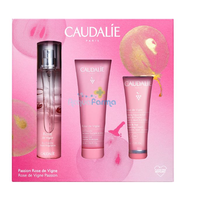 cofre navidad rose de vigne+gelducha+cremamanosyuñas cofre navidad rose de vigne+gelducha+cremamanosyuñas