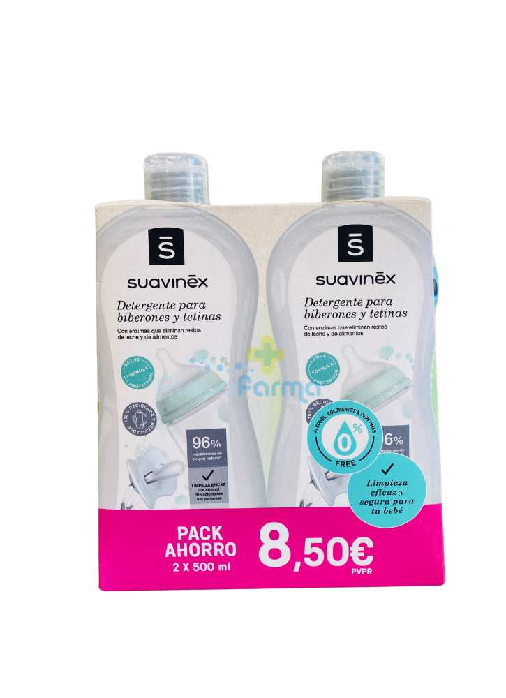 Suavinex PACK Detergente Biberones y Tetinas Suavinex PACK Detergente Biberones y Tetinas