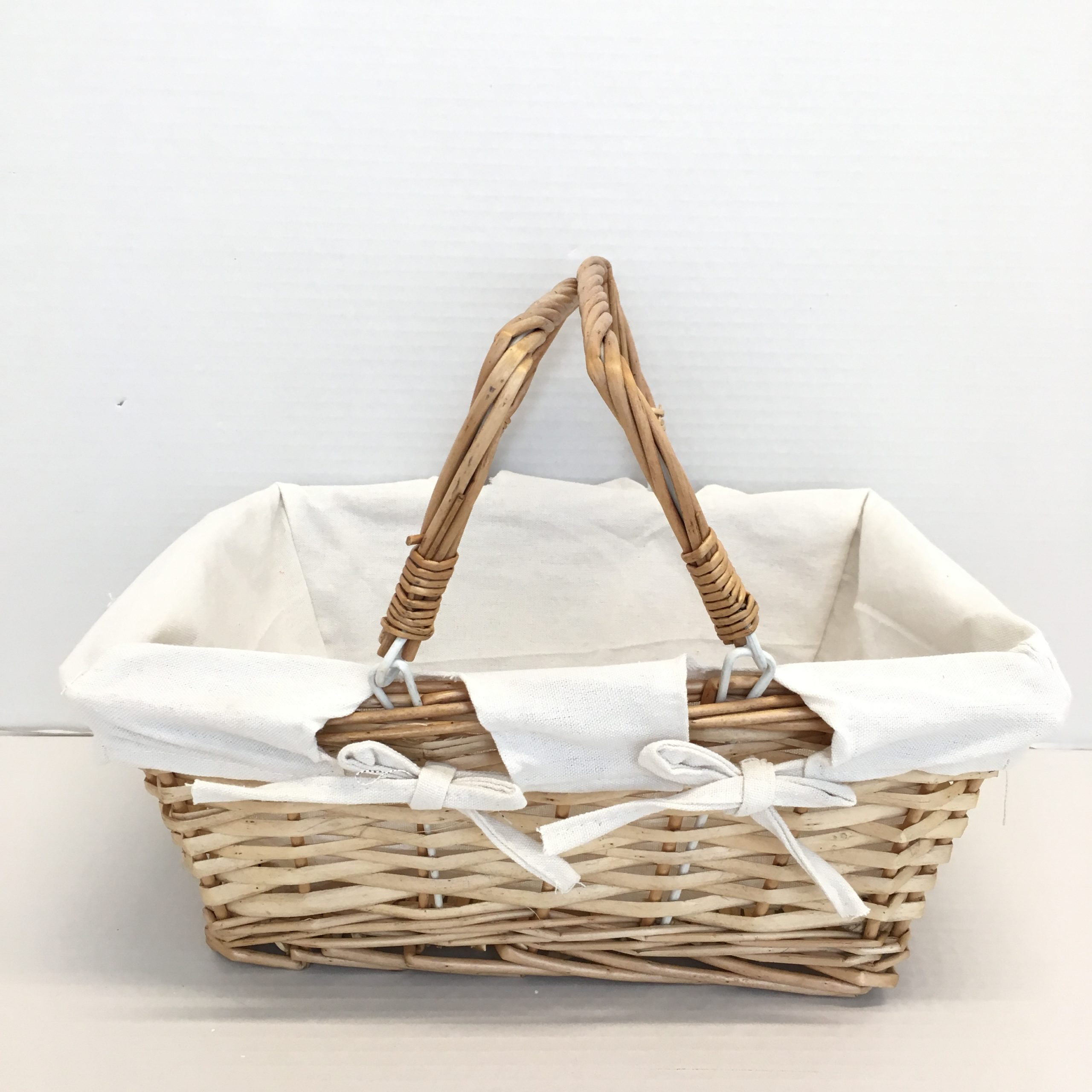 Cesta de Mimbre Marrón con Asas Cesta de Mimbre Marrón con Asas