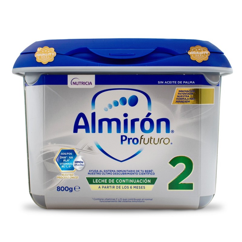 almiron profutura 2 800gr leche de continuacion