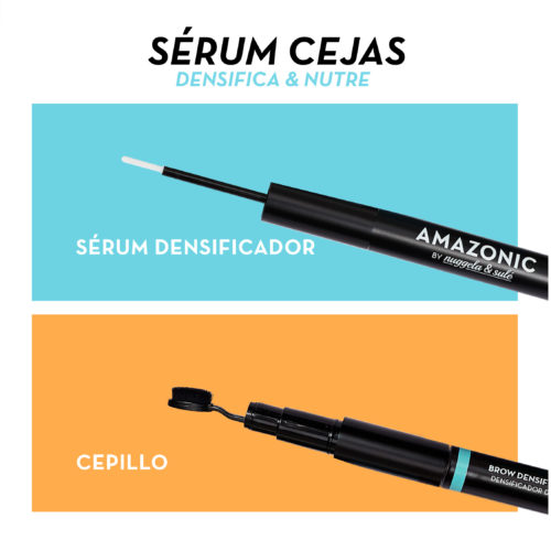 Amazonic Cejas Serum Densificador + Cepillo