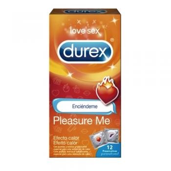 Durex Pleasure Me Efecto Calor 12 Preservativos Durex Pleasure Me Efecto Calor 12 Preservativos