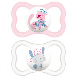 MAM Chupete Air Silicona +6m 2uds MAM Chupete Air Silicona +6m 2uds