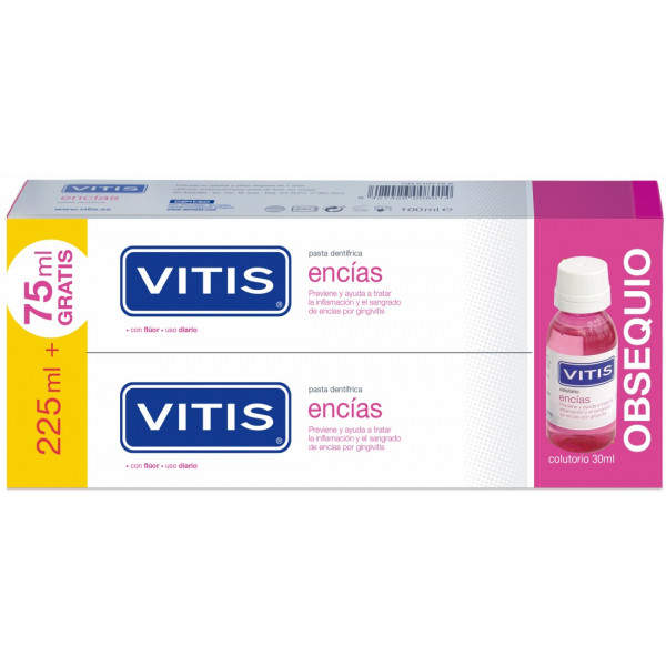 VITIS Duplo Pasta Dentífrica Encías 2x150ml VITIS Duplo Pasta Dentífrica Encías 2x150ml