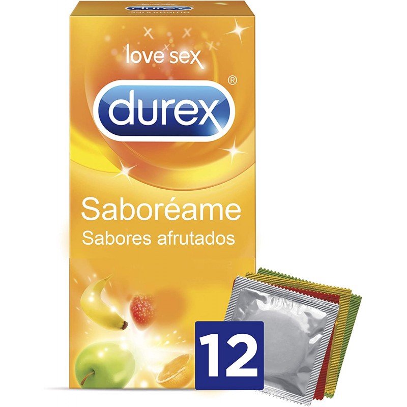 Durex Love Sex Saboréame 12 Preservativos Durex Love Sex Saboréame 12 Preservativos