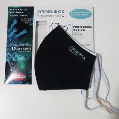 ViroBlock Areafar Mascarilla Higiénica Reutilizable ViroBlock Areafar Mascarilla Higiénica Reutilizable