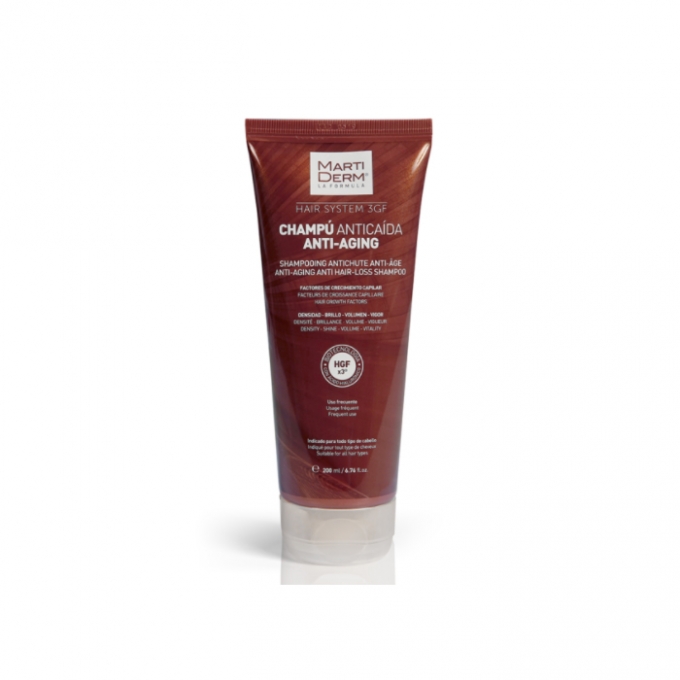 Martiderm Champú Anticaida Anti-Aging 200ml Martiderm Champú Anticaida Anti-Aging 200ml