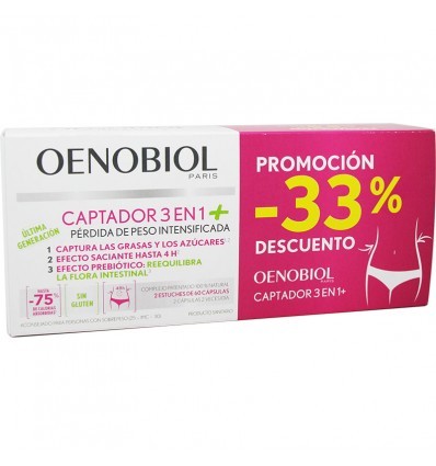 Oenobiol Captador 3 en 1 PLUS DUPLO Oenobiol Captador 3 en 1 PLUS DUPLO