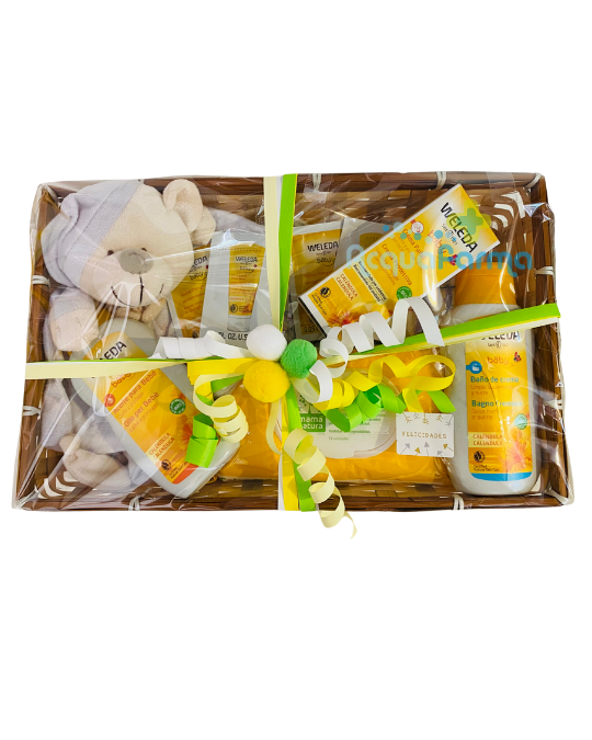 cesta weleda xl regalo bebe