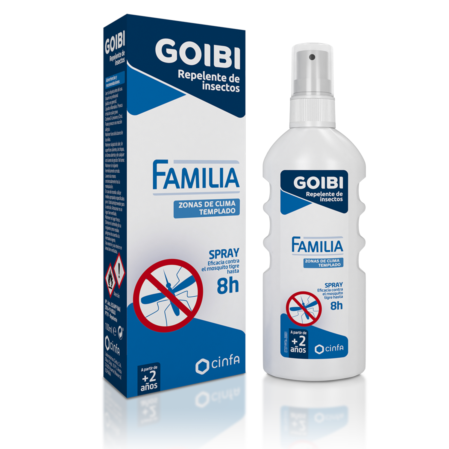 goibi-antimosquitos-familia-spray-100ml El spray de Goibi Antimosquitos con ingredientes naturales y sin insecticidas, Repele y previene picaduras. ¡Para toda la familia!