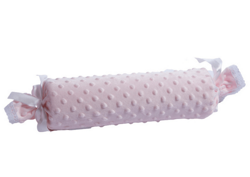cojin caramelo rosa