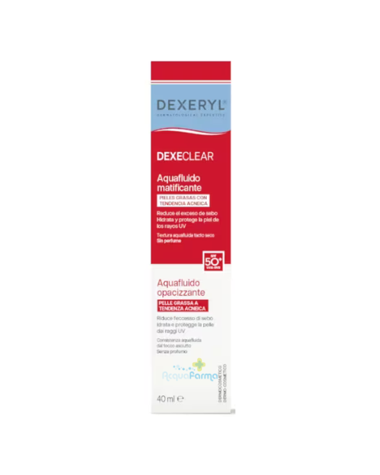Dexeclear Aquafluido Matificante SPF50+ Dexeclear Aquafluido Matificante SPF50+